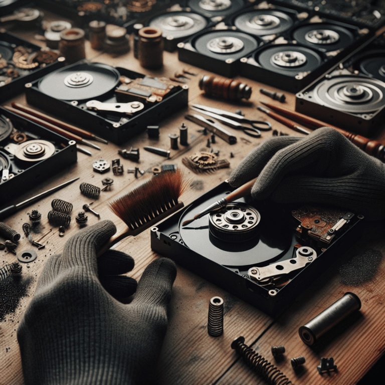 Cleaning and Maintaining Vintage Drives