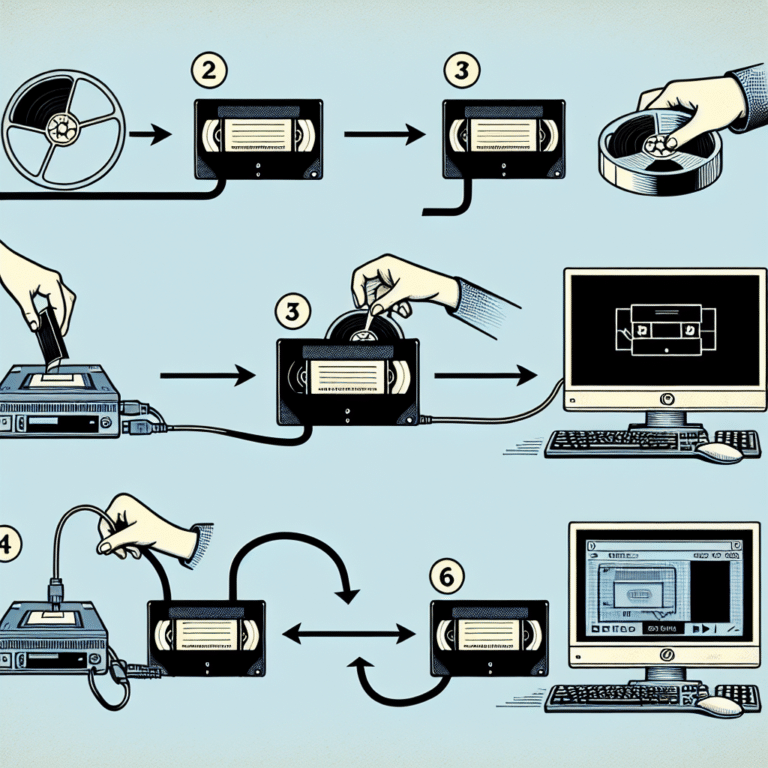 Four Simple Steps to Digitize Your MiniDV Tapes