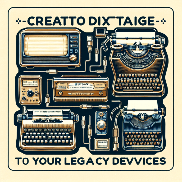 Using External Adapters for Legacy Devices