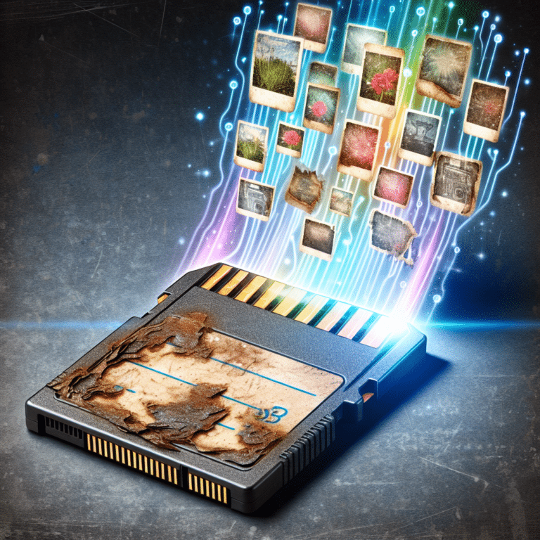 How to Recover Photos from Old Memory Cards
