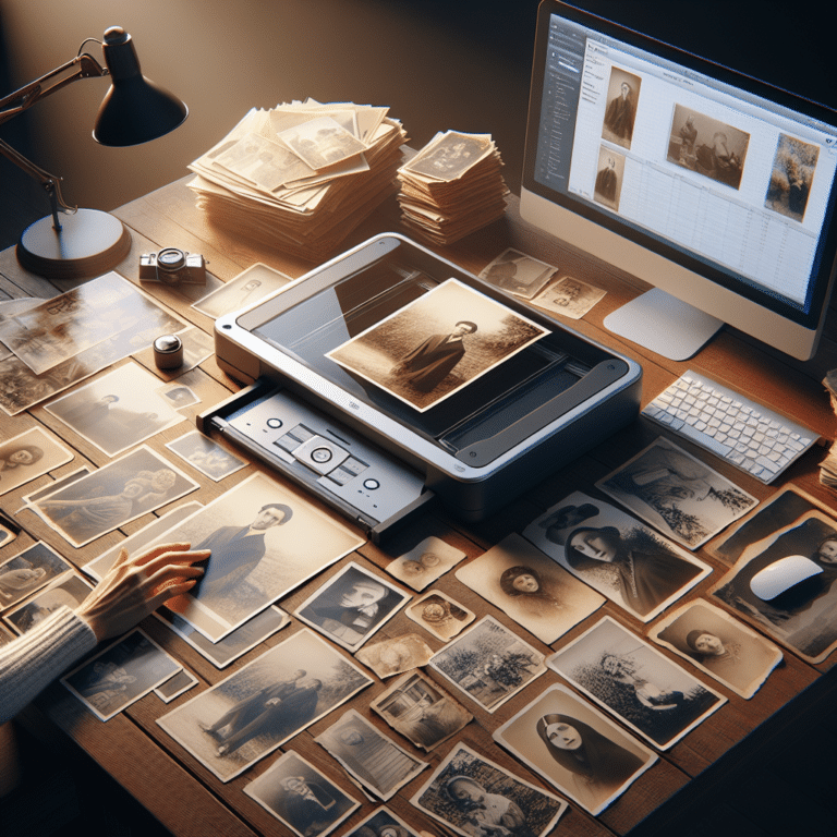 Digitizing Old Family Photos Step-by-Step