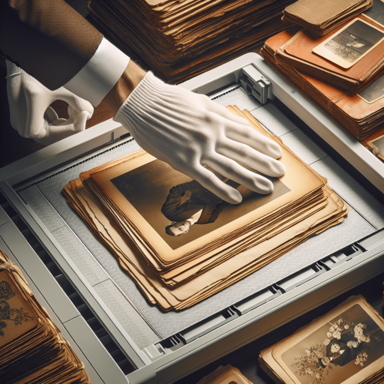 Scanning Old Photo Albums Without Damage