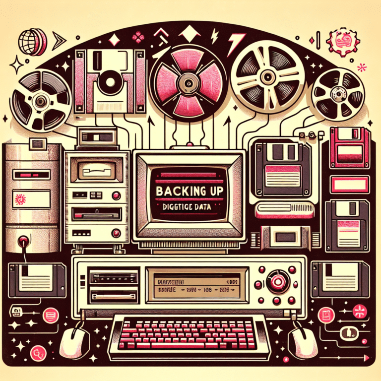 A Comprehensive Guide to Backing Up Antique Digital Data