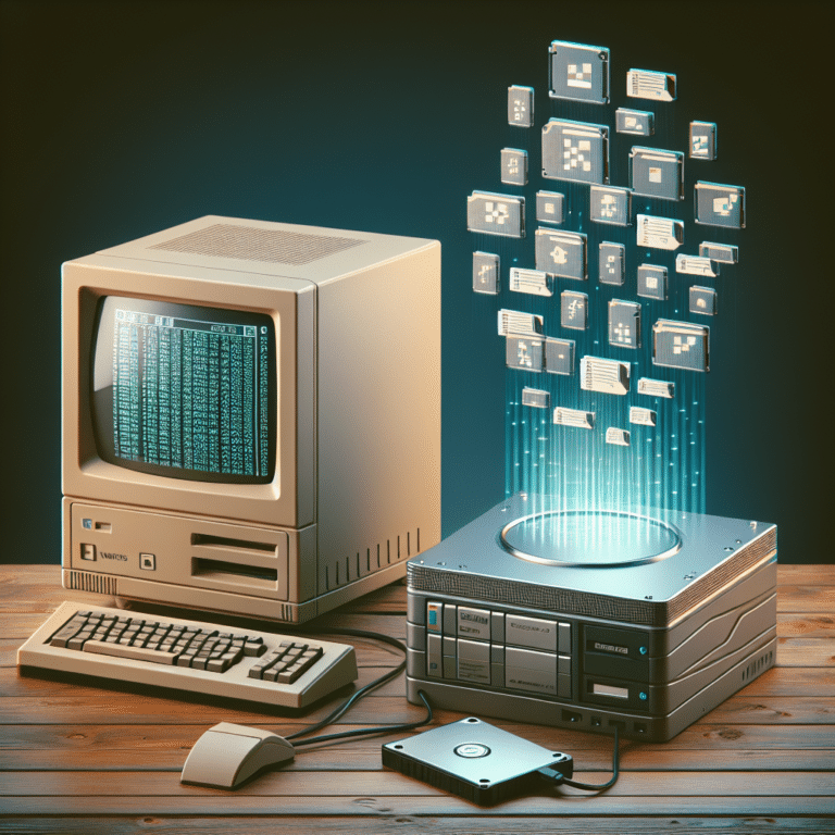 Recovering Files from an Old Windows 95 Computer