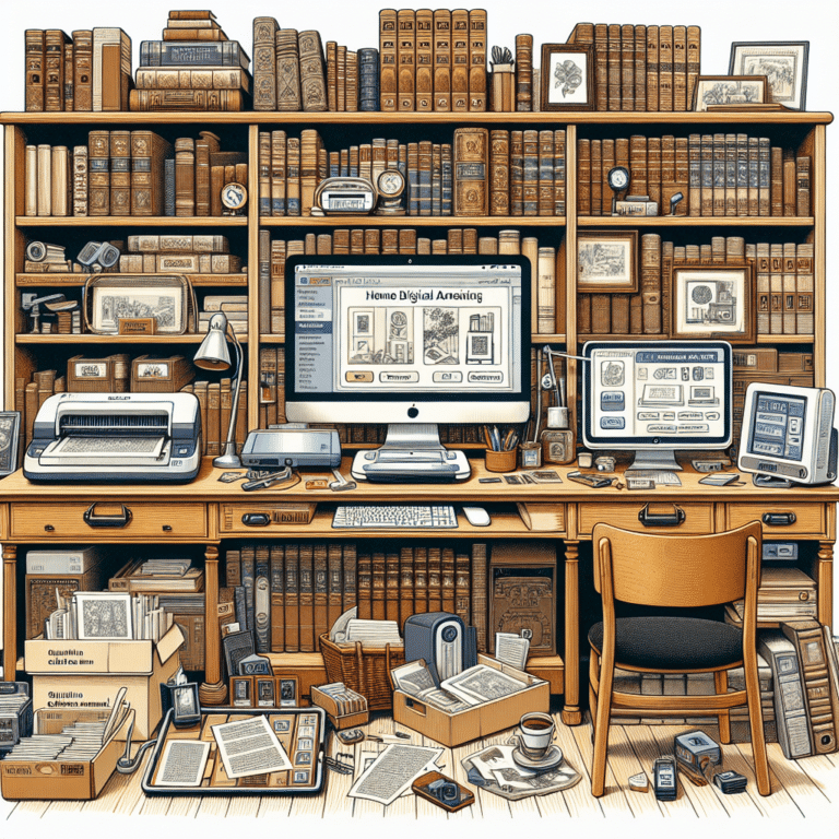 Creating Personal Digital Archives at Home