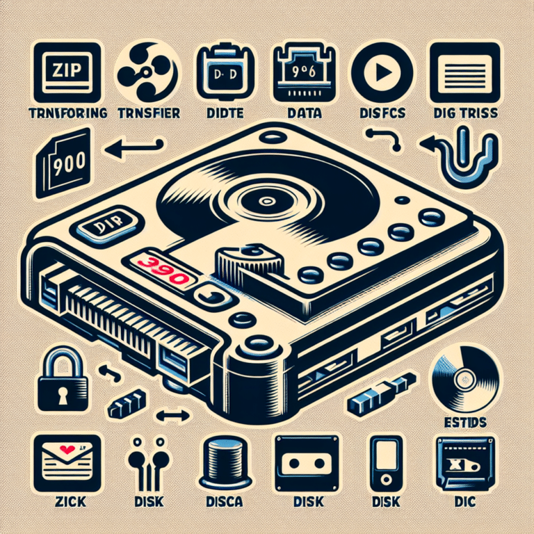 Guide to Understanding the 1990s Zip Drive Functionality