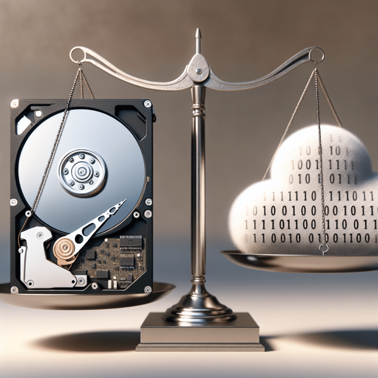 Cloud vs. Physical Drive: Weighing Your Digital Storage Options