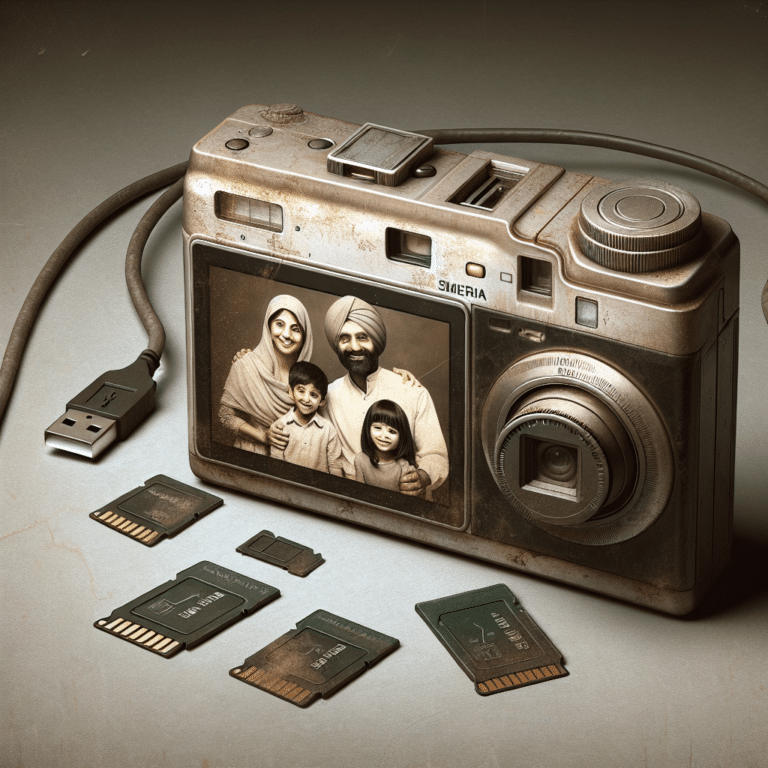 Recovering Family Photos from Old Digital Cameras