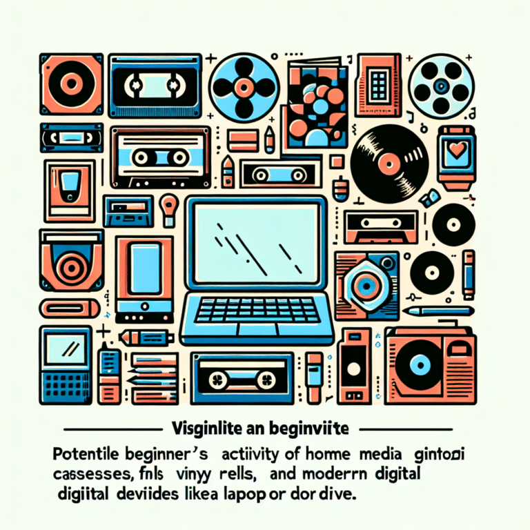 Beginner Guide to Home Media Digitization