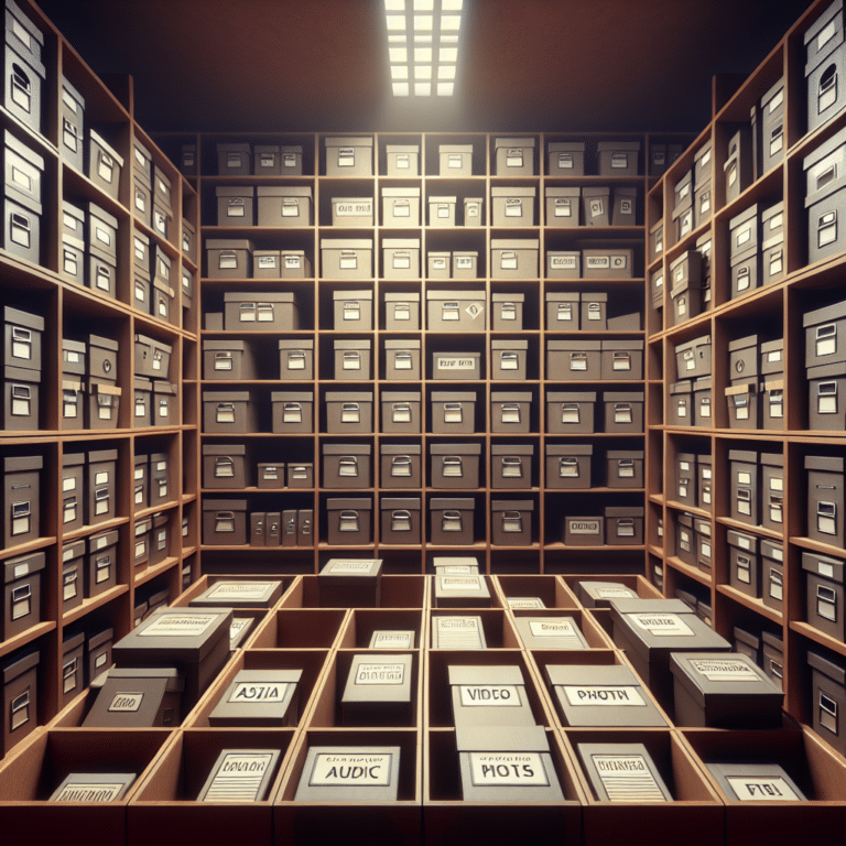 Organized Approach to Storing Old Digital Files