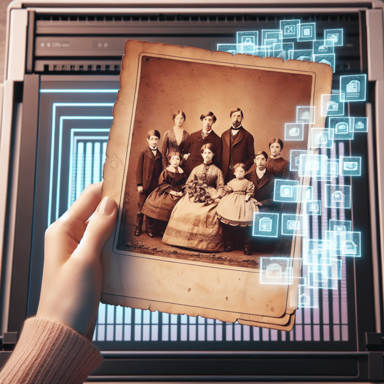 Digitizing Old Family Photos Step-by-Step