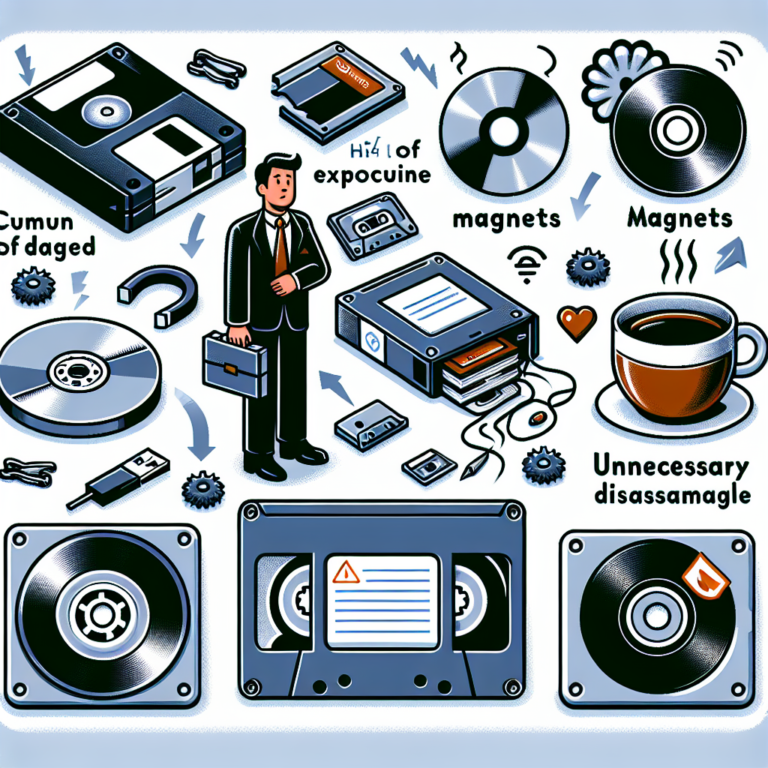 Data Recovery Mistakes to Avoid with Old Media