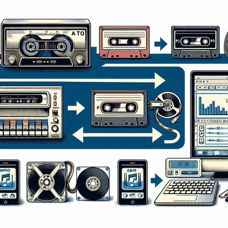 From Tape to MP3: Converting Audio Cassettes