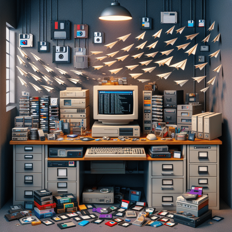 Organizing Old Computer Files Efficiently