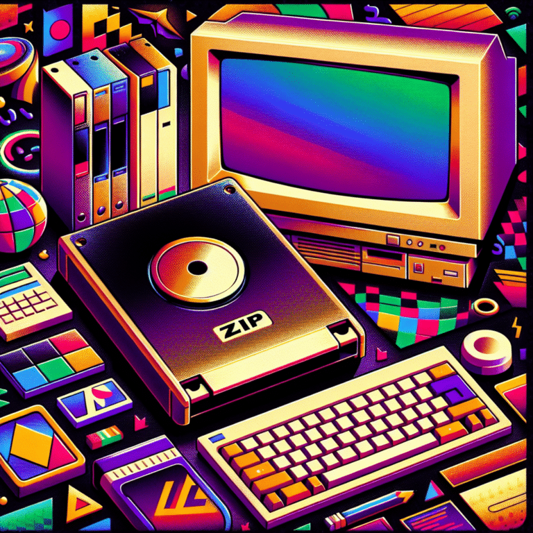 Glimpse into the Past: The Zip Drive Functionality in the 1990s