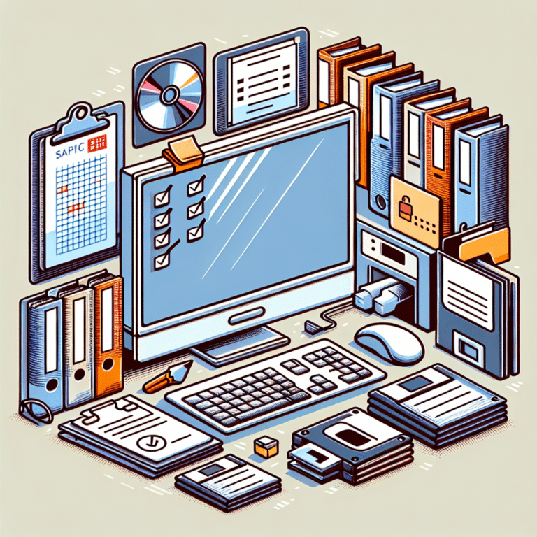Organizing Old Computer Files Efficiently