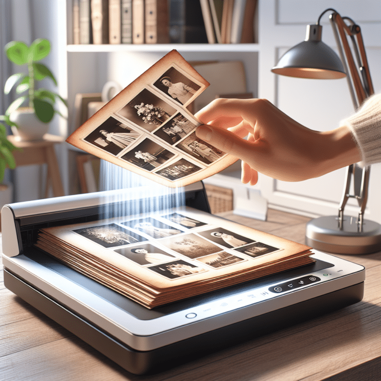  "Scanning Old Photo Albums Without Damage