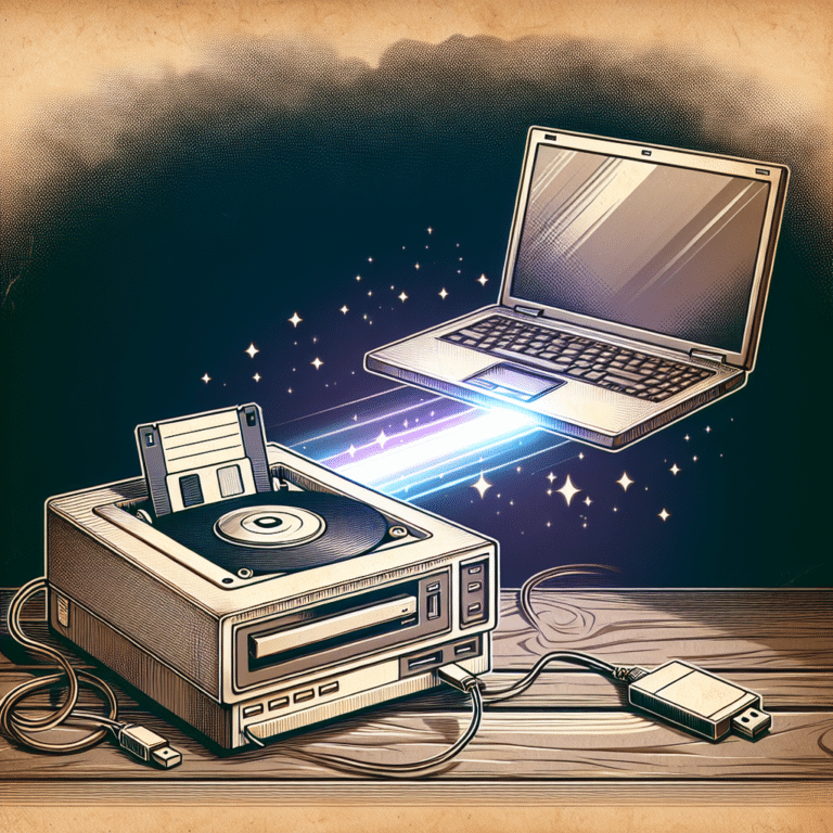 How to Use a Legacy Computer for Data Transfer